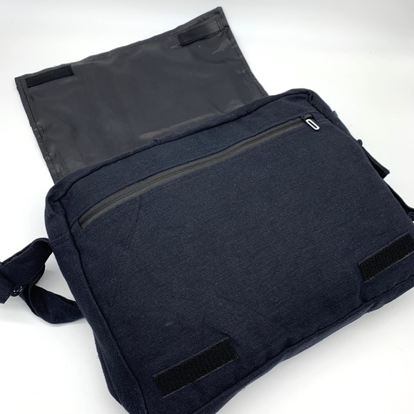 Large Cotton Laptop Bag - Picture 11 of 13